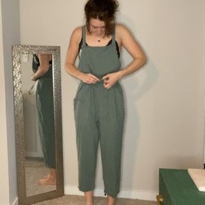 Linen Overalls.